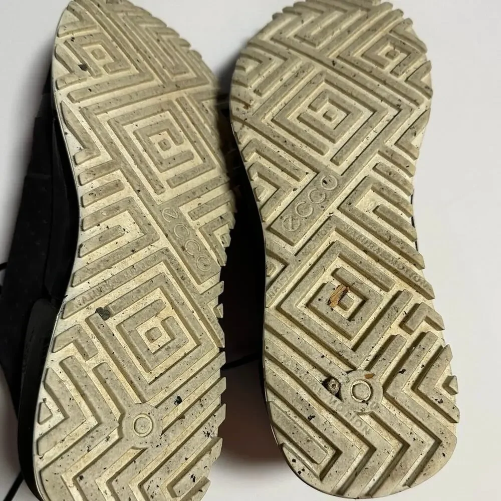ECCO Biom 2.0 Women's Black Lace-Up Athletic Sneakers‎ Cross Trainer Shoes 8.5M